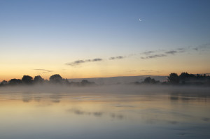 IJssel just before sunrise