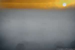 Fog over the Posbank