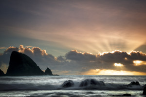 Sunrise on Ballydowan beach