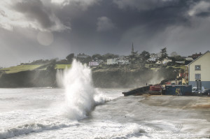 Waves at Tramore