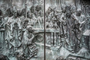 The door