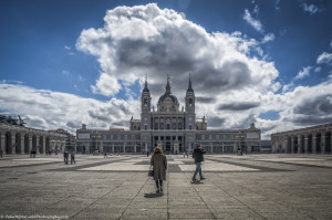 The cathedral as seen from the royal palace.